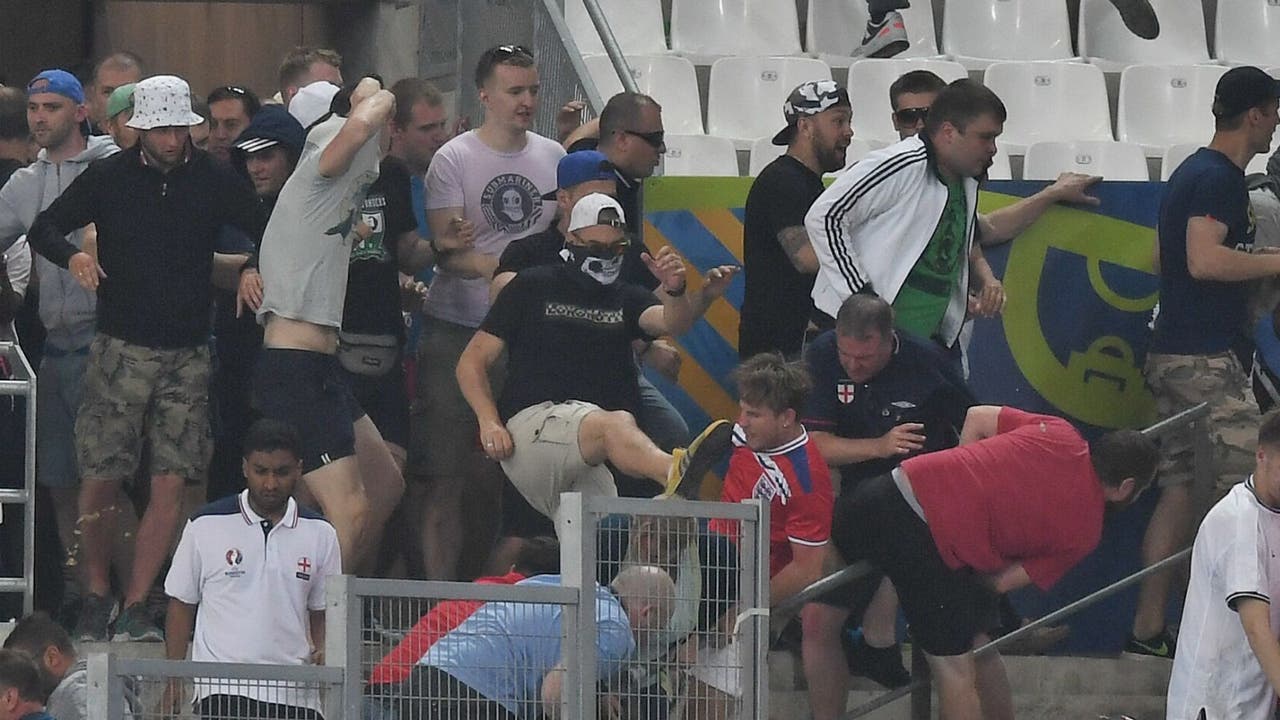 UEFA launch probe after England-Russia stadium violence